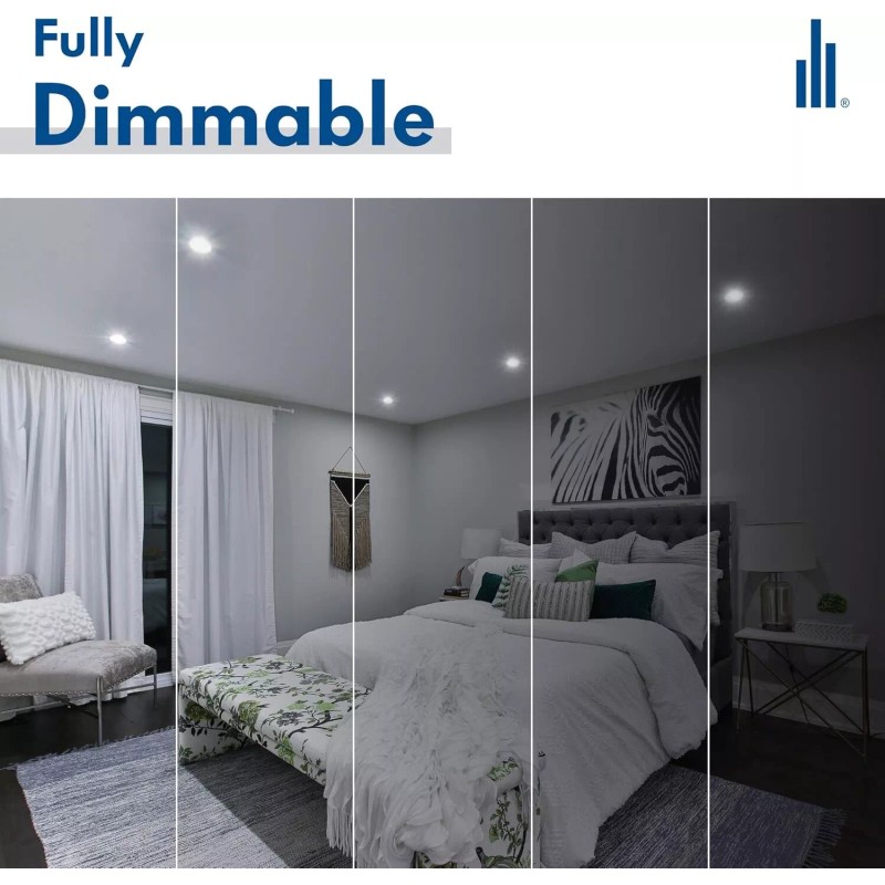 Hyperikon BR20 LED Bulb Dimmable 8W=50W, Flood E26 Base 2700K