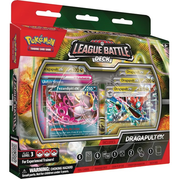 Pokémon TCG: Dragapult ex League Battle Deck (1 Ready-to-Play 60-Card