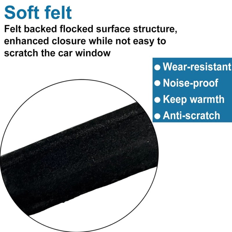 Complete Door Window Weatherstrip Seals Set Kit For 1985-1991 Chevy