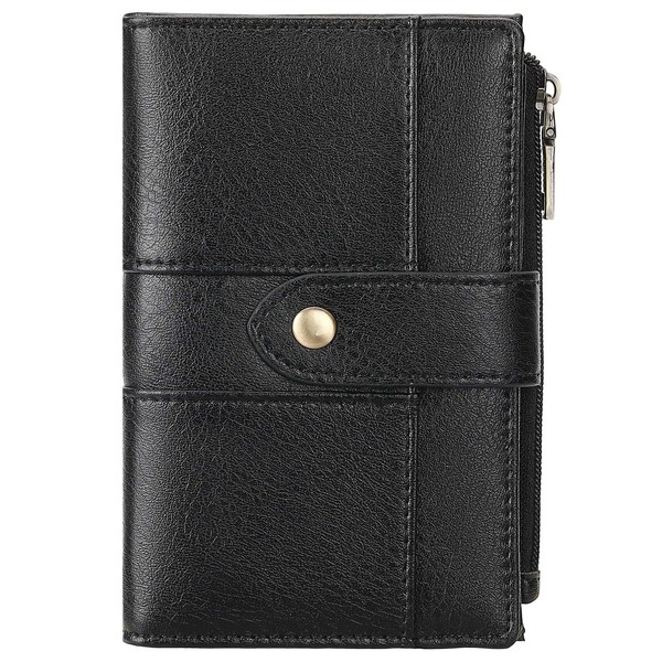 FALAN MULE Small Wallet for Women RIFD Leather Bifold Credit