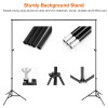 6.5 X 10ft Heavy Duty Photography Backdrop Support Stand Set