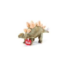 Trudi Stegosaurus Plush Dinosaur, Gift for Birthday and Christmas, 24 x 13 x 8 cm, Size XS, Prehistoric Animals, Model 51182