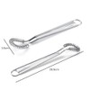 2 Pcs Stainless Steel Whisk Kitchen Manual Egg Beater Mini