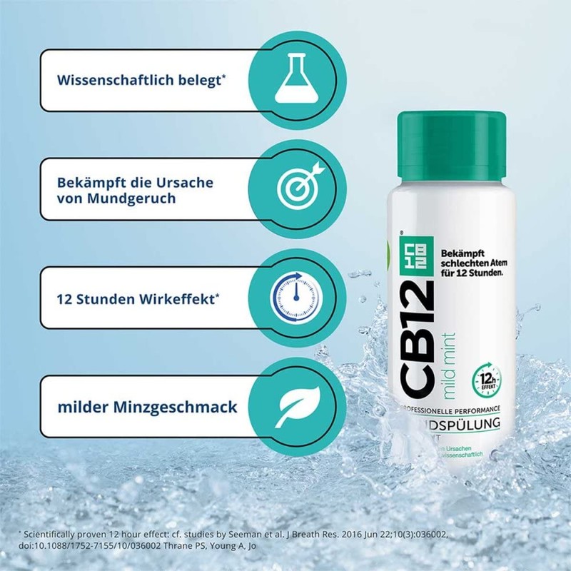 CB12 Mild Mouth Rinse Solution 250 ml