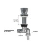 JS -22284 Washer Undersink Valve, 1/2 Inch QV (10 mm)