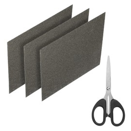 MECCANIXITY Waveguide Cover, 6"x6"x0.02" Mica Sheet, Mica Plates High Temperature 1050℃ Microwave Oven Repair Parts with Scissor for Microwave Oven, 3 Pack