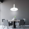 HOREVO Bathroom Ceiling Light Fixture, Waterproof IP65 18W LED Music