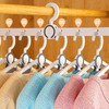 Folding Hangers Plastic Anti Slip Multifunctional Portable Travel Hangers Clothes