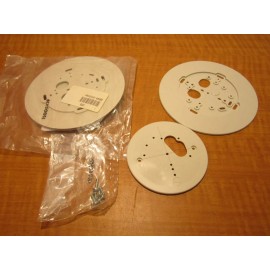 Honeywell (2) HONEYWELL 32005439-001 Adapter Cover Assembly Subbase 6" Plate Off-White NEW