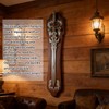 ShangYaSM 680 Silver wall Mounted Fantasy Decorative Sword with Display