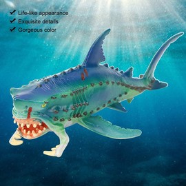 Zerodis Shark Model Toy, Simulation Miniature See Monster Toy Collection Figure Sea Animal Model Ornaments for Home Accessory Decor