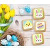Happy Easter Cookies Gift Baskets Box for Men Women Kids
