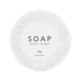 The White Soap 20g disposable soap 500 units / 더 화이트 비누 20g 일회용비누 500개