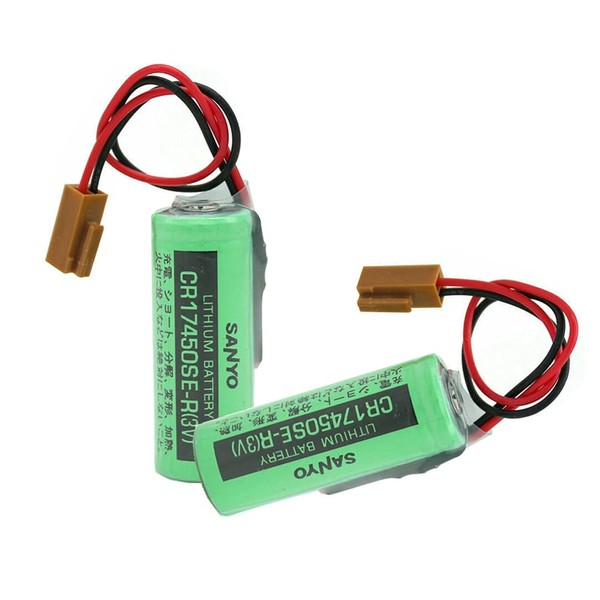 2Pcs CR17450SE-R 3V 2500mah PLC Battery for FANUC A98L-0031-0012 CNC