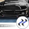 X AUTOHAUX 2Pcs Car Universal Adjustable Front Bumper Lip Lever