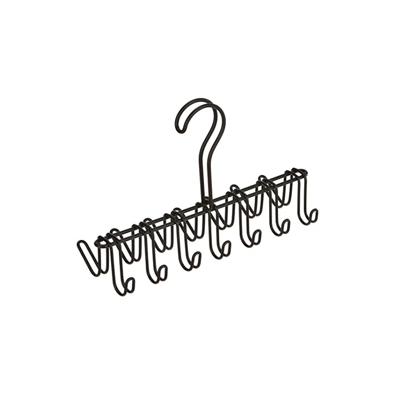 iDesign 6557 Classico Tie and Belt Hanger, Tie Rack for