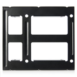 Poppstar HDD SSD mounting frame (assembly kit with HDD SSD bracket for internal 2.5" hard disks and screw sets)