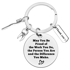 Ximalun Dentist Gifts Keyring Dentist Appreciation Gifts Dental Hygienist Gift Dental Assistant Gift Dental Nurse Gift Graduation Christmas Birthday Leaving Retirement Thank You Gifts for Dentist