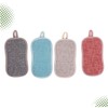 Outanaya Set of 4 Dishwashing Sponges Scrub Sponge Pads Dishcloth