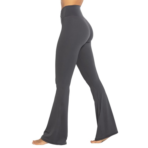 Sunzel Flare Leggings, Crossover Yoga Pants with Tummy Control, High