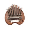 YoungMonic Mini Kalimba Thumb Piano 8 Keys with Portable Soft