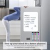 Pizarra Blanca Magnética para Refrigerador, de Borrado en Seco para