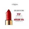 L'Oréal Paris Color Riche Satin Smooth Lipstick, Moisturising Pure Pigment