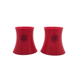 Stern Simpsons Pinball Party Cooling Towers - Set of 2 Red Cooling Towers