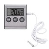 Digital Fridge Thermometer Waterproof Freezer Thermometer with Magnet and Stand