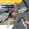 Gift for Men, BIBURY Multitools, Outdoor Multi Tool Foldable Pliers