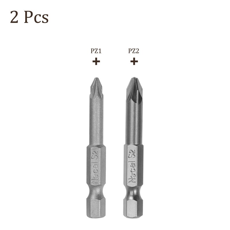 Kozelo PZ Screwdriver Bit Set - [2 Inch x H1/4