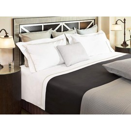 Giovanni Dolcinotti | Dream Collection | Bedding Set and Pillowcase Set - Single - White - Satin Luxury 300TC Made in Italy