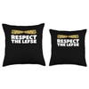 Respect The Lefse Flatbread Norwegian Cuisine Throw Pillow