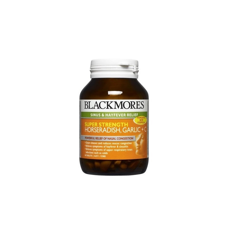Blackmores Horseradish Garlic + C 90Tabs Complex