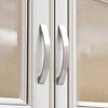 SYZOW 6 Pack Brushed Nickel Cabinet Handles Stainless Steel Kitchen
