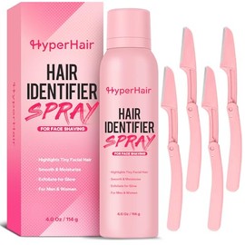 Hair Identifier Spray for Face Shaving, Moisturizing and Skin Care Dermaplane Sprays, Dermaplane Kit, Hair Identifier Spray for Face Dermaplaning, Suitable for All Skin Types
