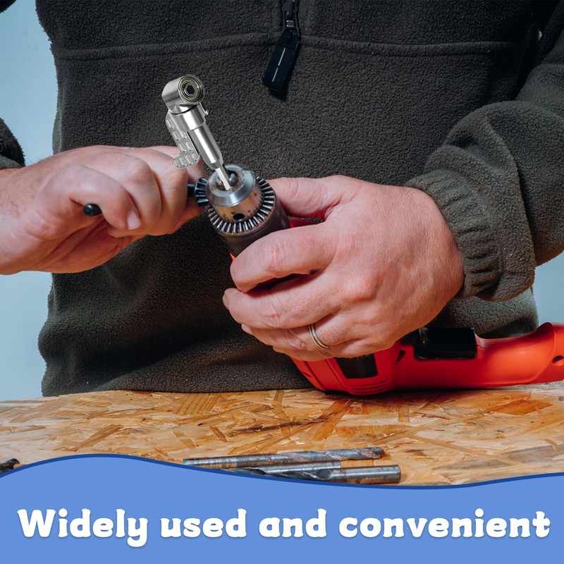 2 Piece Right Angle Drill Attachment, 105 Degree Right Angle