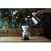 Hario V60 Ceramic Pour Over Coffee Set, Size 02, White