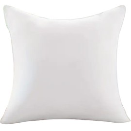 ATOKA Cushion, Filling, 17.7 x 17.7 inches (45 x 45 cm), Single Item (Other Sizes Available), White, Thick, Crushable, Soft, Nude, Sofa, Washable, Body Pillow