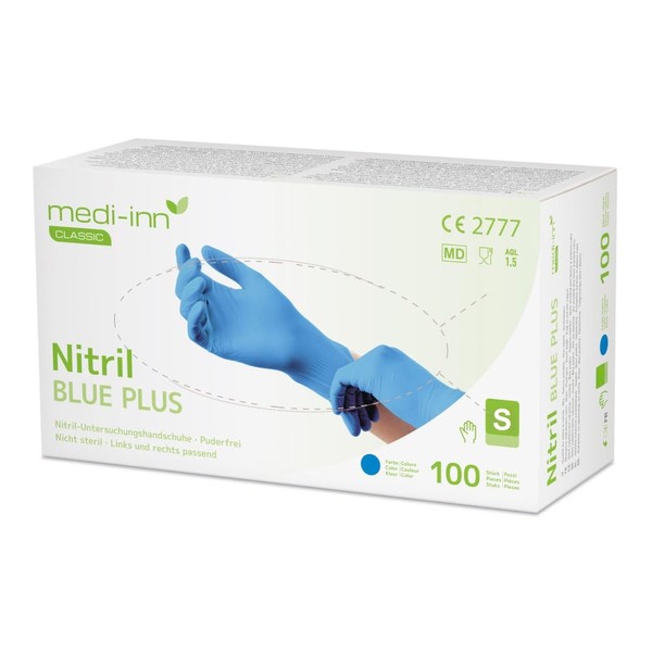 Medi-Inn Disposable Gloves Vinyl Latex Nitrile Powder-Free S M L