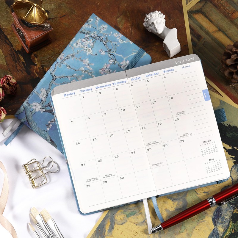 Pocket Diary 2025 - A6 Diary 2025 from January 2025