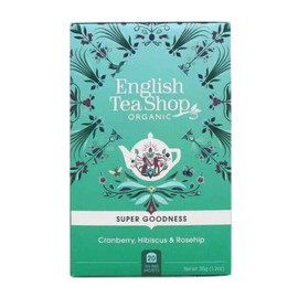 English Tea Shop Cranberry, Hibiscus & Rosehip Tea, 20 Tea bags