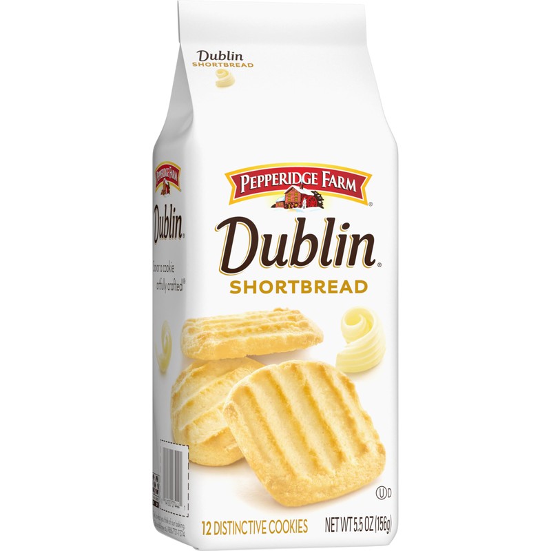 Pepperidge Farm Dublin Shortbread Cookies, 5.5 Oz Bag