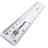 6 Inch / 15cm Transparent Rulers - Shatter Resistant -