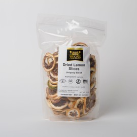 Traina Home Grown Lemon Slices - Non GMO, Gluten Free, Kosher, Value Size (10 oz) (Lemon)