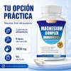 Magnesio Complejo Ocho Tipos Fórmula Nutricional Diaria Plus