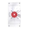 Router Table Insert Plate Woodworking Aluminum Router Plate with 4