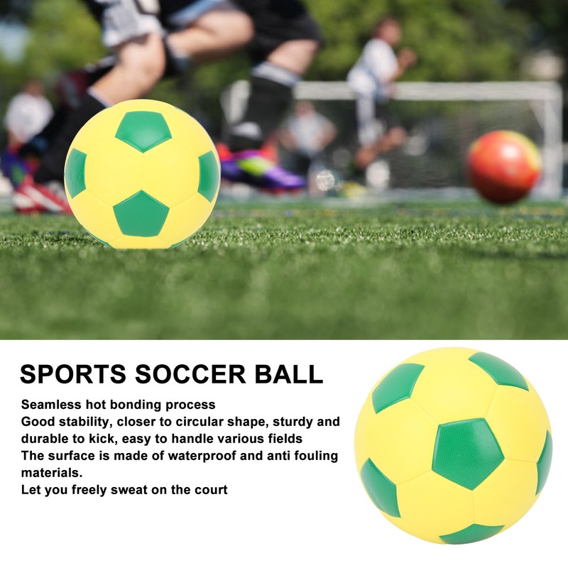 Size 5 Soccer Ball PU Waterproof Elastic Soccer Ball for