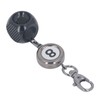 Pool Cue Tip Repair Tool with Retractable Key Ring Billiard