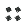 Pack of 4 Metal Hinges 60 x 60 mm Folding